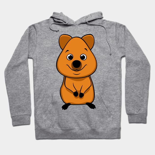 Quokka Hoodie by tuditees